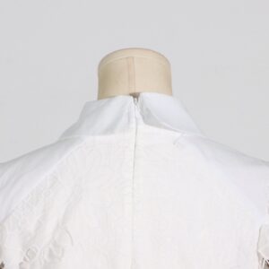 Hollow-out High Rise Shift Long Sleeves Dress