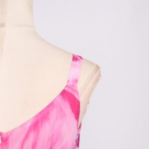 Flower Mid-rise Flowy Sleeveless Dresses