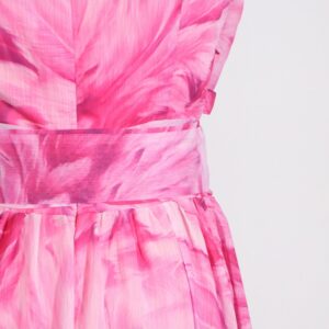 Flower Mid-rise Flowy Sleeveless Dresses